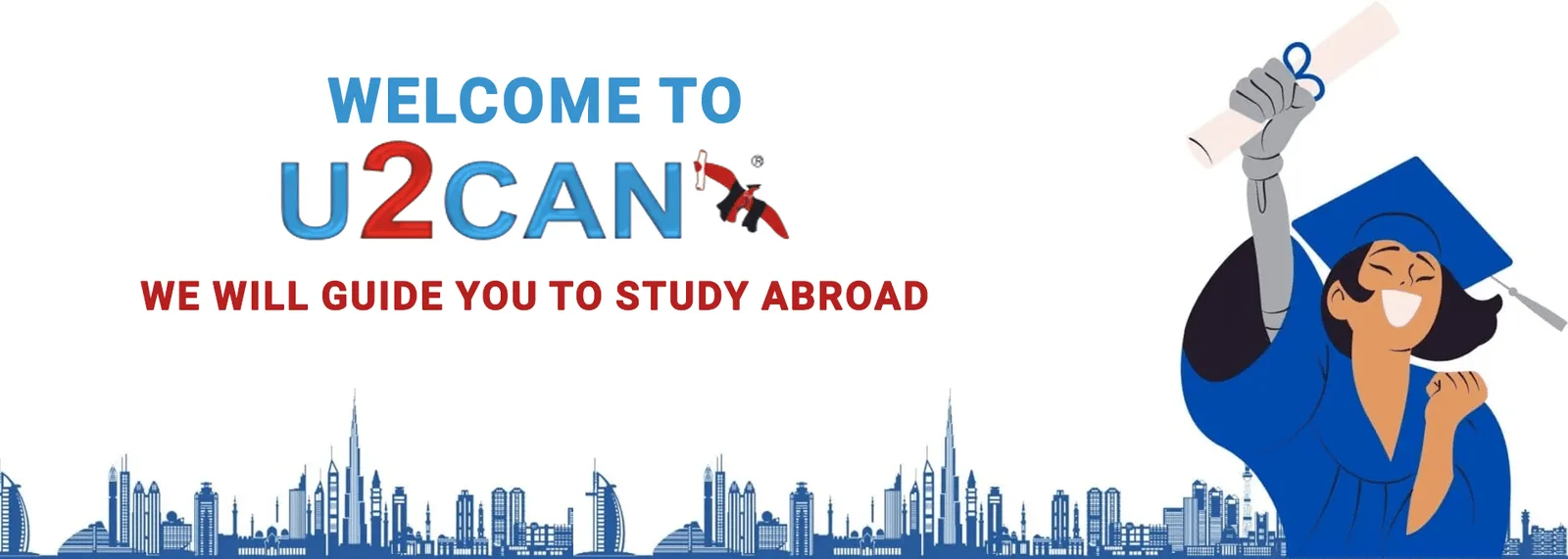 We will guide you to study abroad — U2CAN