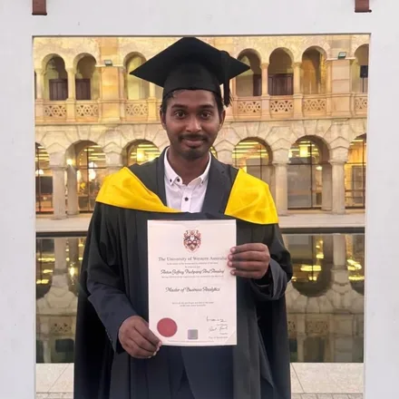 Anton Jeffrey — now in UWA, Australia